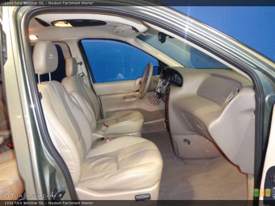 Medium Parchment Interior Front Seat for the 1999 Ford Windstar SEL #85900315