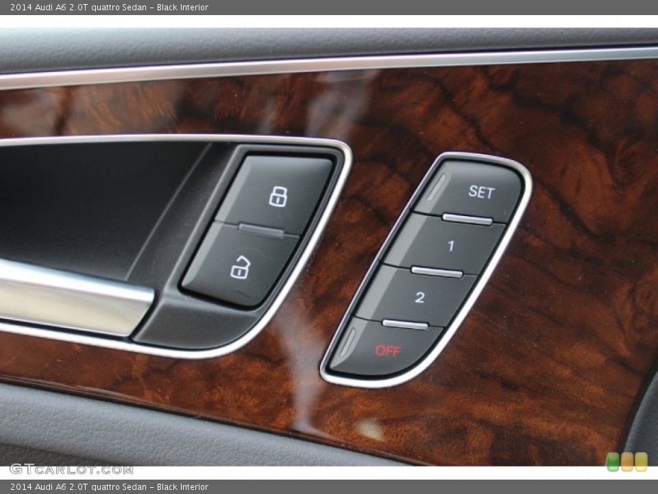 Black Interior Controls for the 2014 Audi A6 2.0T quattro Sedan #85900729