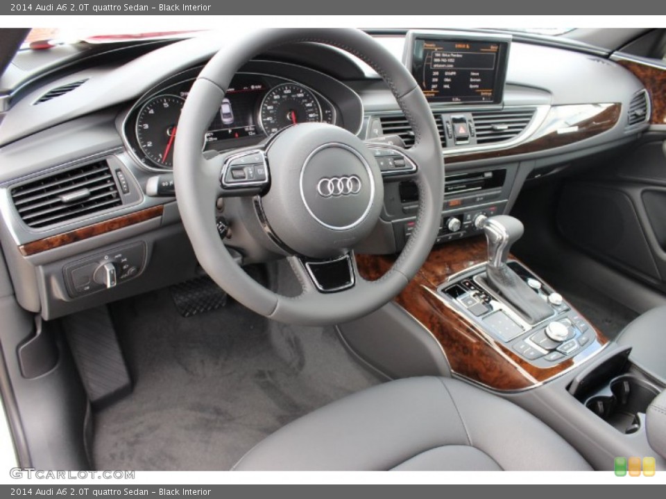 Black Interior Photo for the 2014 Audi A6 2.0T quattro Sedan #85900750
