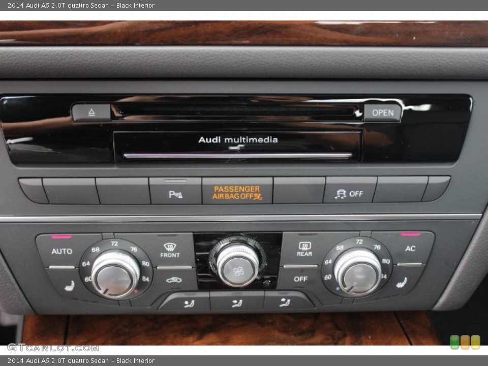 Black Interior Controls for the 2014 Audi A6 2.0T quattro Sedan #85900888