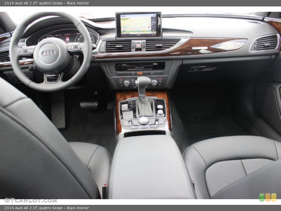 Black Interior Dashboard for the 2014 Audi A6 2.0T quattro Sedan #85901167