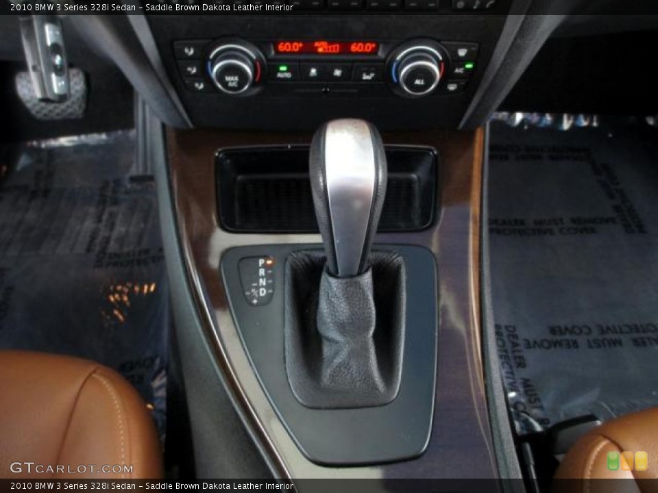 Saddle Brown Dakota Leather Interior Transmission for the 2010 BMW 3 Series 328i Sedan #85902370
