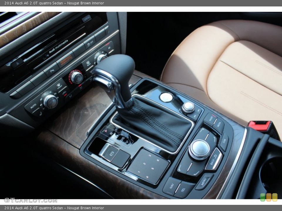 Nougat Brown Interior Transmission for the 2014 Audi A6 2.0T quattro Sedan #85902574