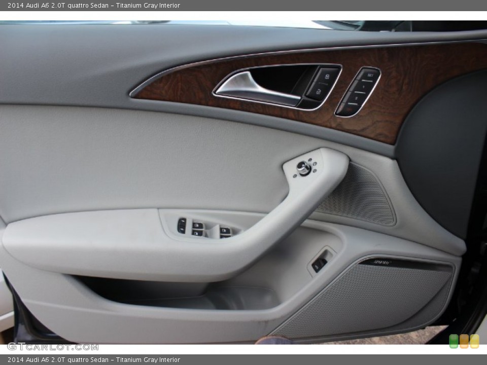 Titanium Gray Interior Door Panel for the 2014 Audi A6 2.0T quattro Sedan #85903336