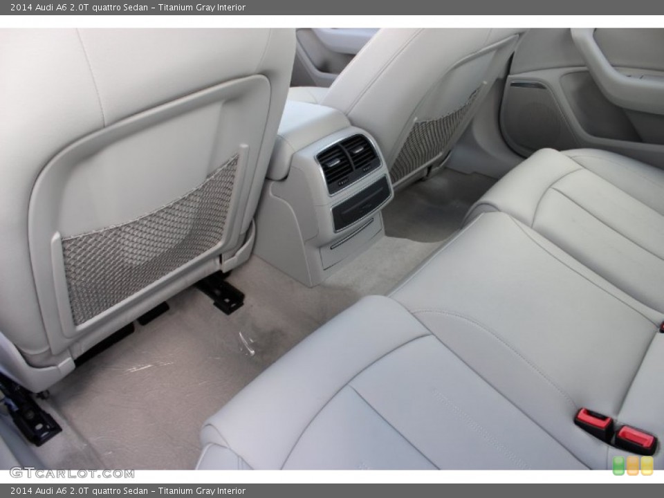Titanium Gray Interior Rear Seat for the 2014 Audi A6 2.0T quattro Sedan #85903596