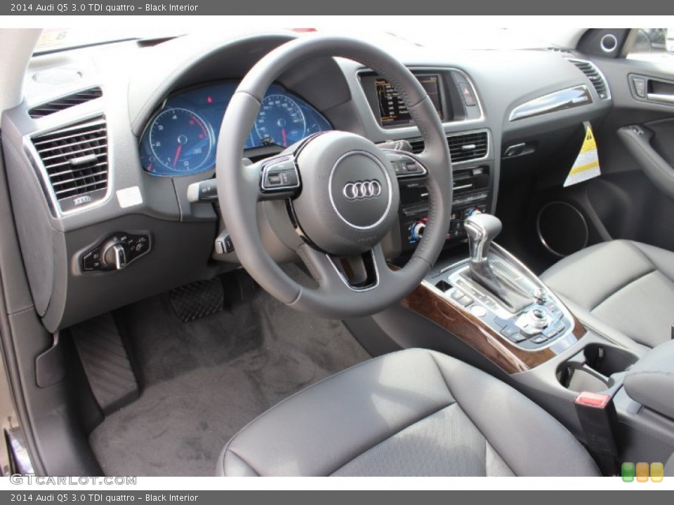 Black Interior Prime Interior for the 2014 Audi Q5 3.0 TDI quattro #85905355