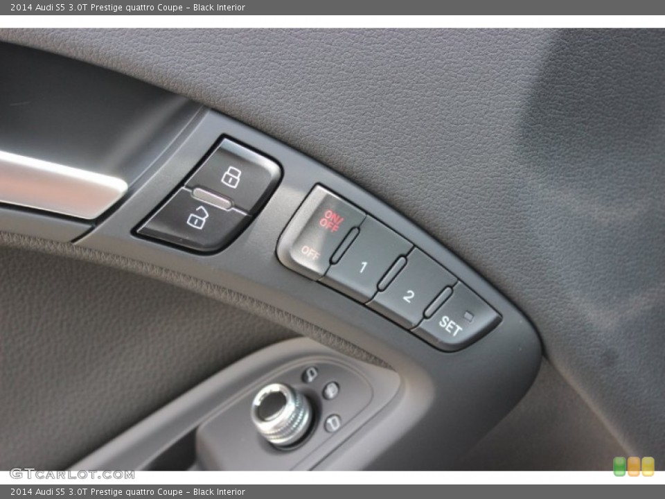 Black Interior Controls for the 2014 Audi S5 3.0T Prestige quattro Coupe #85906048