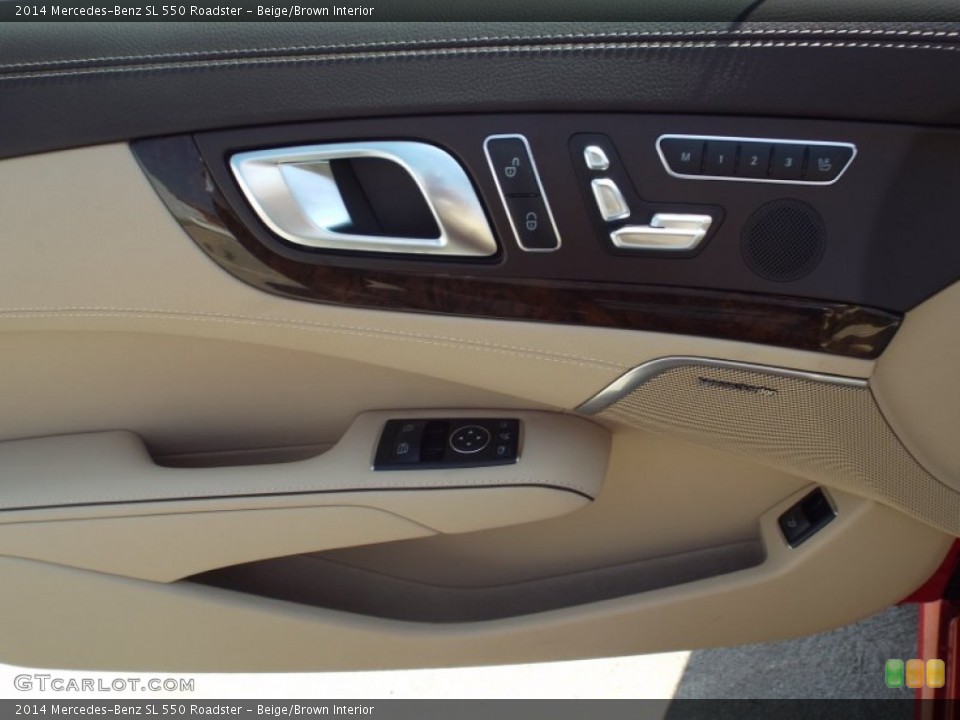Beige/Brown Interior Door Panel for the 2014 Mercedes-Benz SL 550 Roadster #85906051