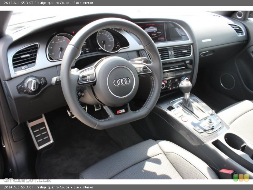 Black Interior Photo for the 2014 Audi S5 3.0T Prestige quattro Coupe #85906056