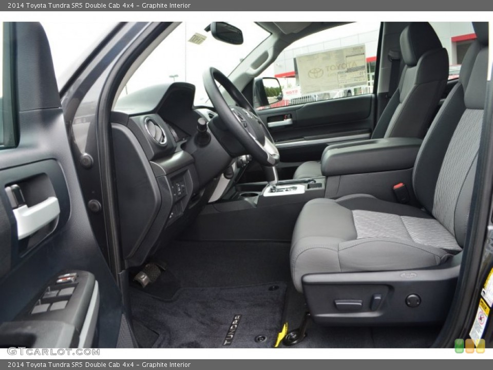 Graphite Interior Photo for the 2014 Toyota Tundra SR5 Double Cab 4x4 #85909347