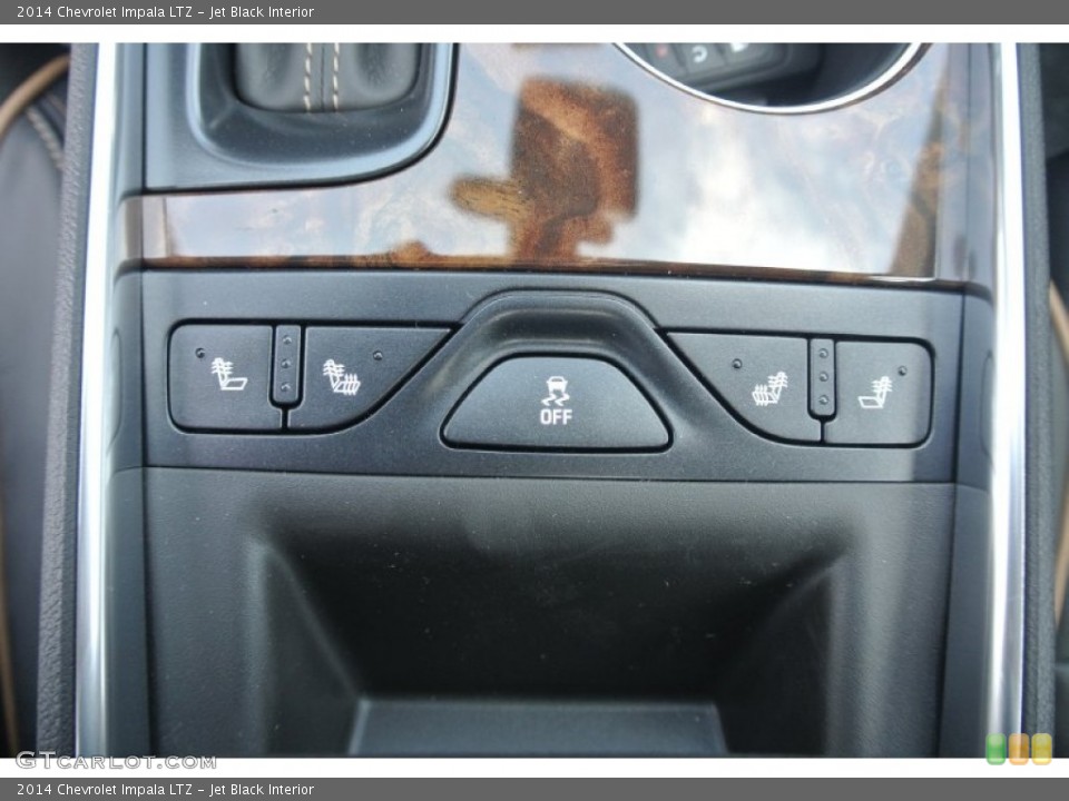 Jet Black Interior Controls for the 2014 Chevrolet Impala LTZ #85909374