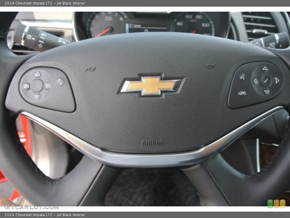 Jet Black Interior Controls for the 2014 Chevrolet Impala LTZ #85909470