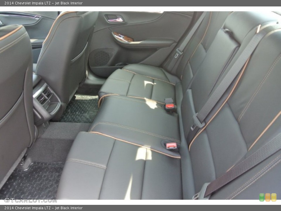 Jet Black Interior Rear Seat for the 2014 Chevrolet Impala LTZ #85909521