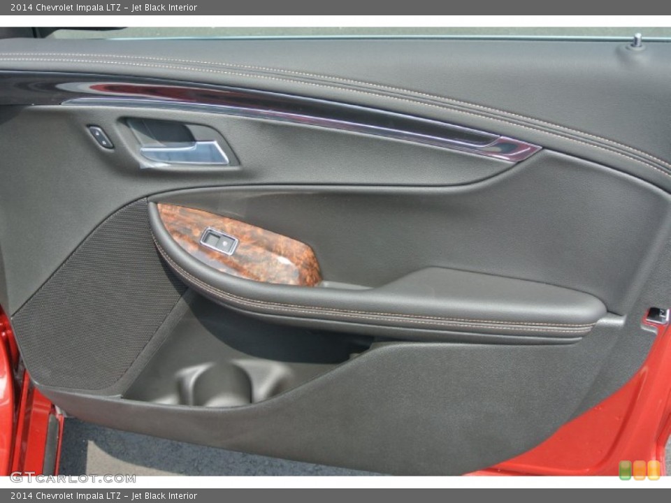 Jet Black Interior Door Panel for the 2014 Chevrolet Impala LTZ #85909601
