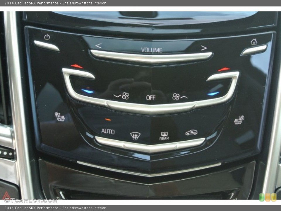 Shale/Brownstone Interior Controls for the 2014 Cadillac SRX Performance #85909953