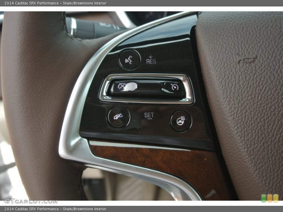 Shale/Brownstone Interior Controls for the 2014 Cadillac SRX Performance #85910052