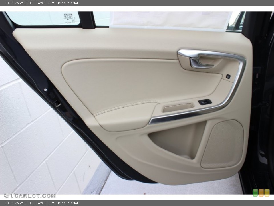 Soft Beige Interior Door Panel for the 2014 Volvo S60 T6 AWD #85911387