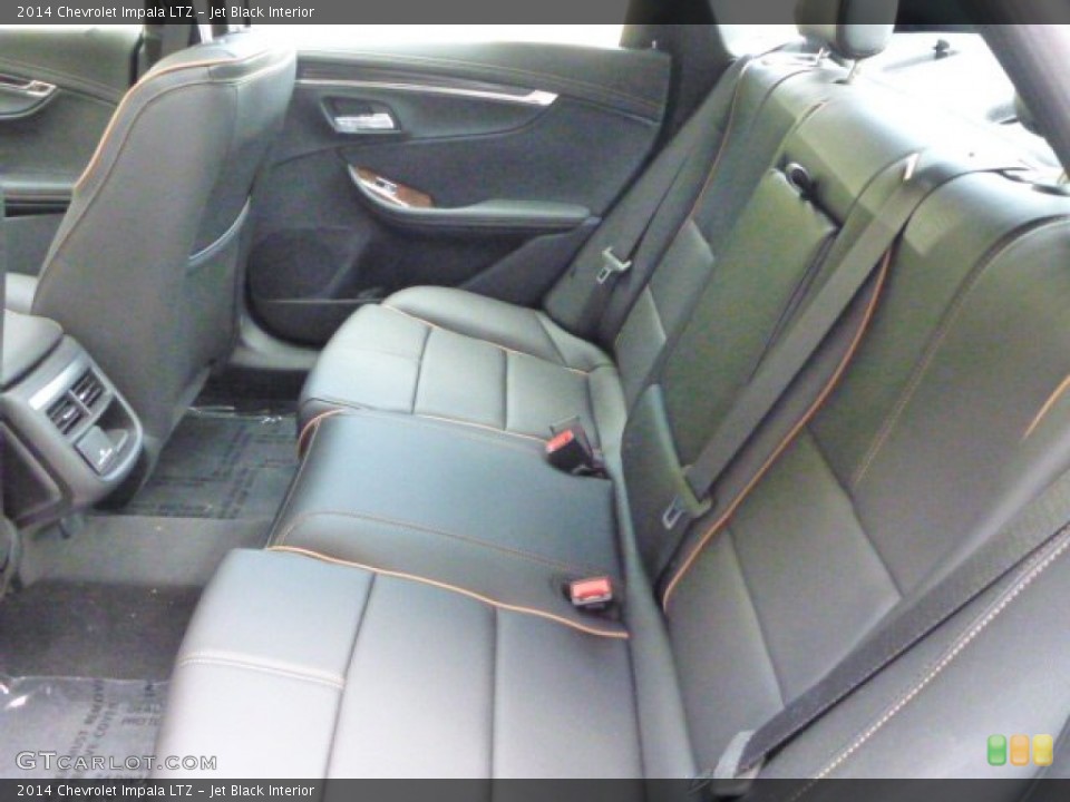 Jet Black Interior Rear Seat for the 2014 Chevrolet Impala LTZ #85915568