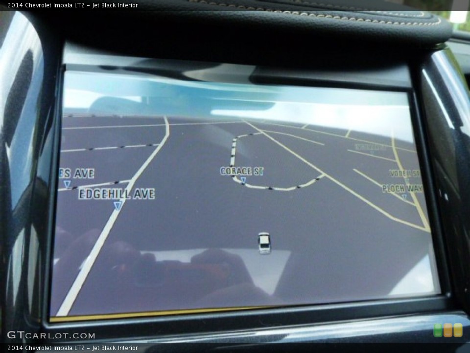 Jet Black Interior Navigation for the 2014 Chevrolet Impala LTZ #85915698