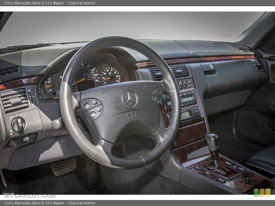 Charcoal Interior Dashboard for the 2001 Mercedes-Benz E 320 Wagon #85915842