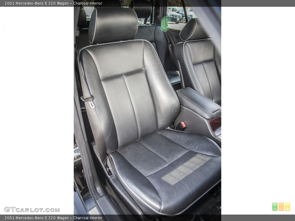 Charcoal Interior Front Seat for the 2001 Mercedes-Benz E 320 Wagon #85916100