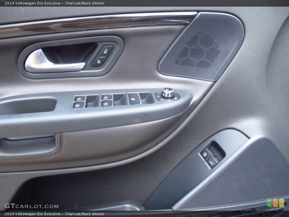 Charcoal/Black Interior Controls for the 2014 Volkswagen Eos Executive #85917402