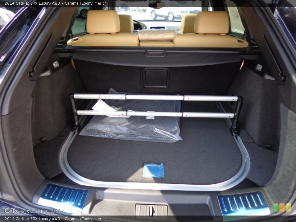 Caramel/Ebony Interior Trunk for the 2014 Cadillac SRX Luxury AWD #85917930