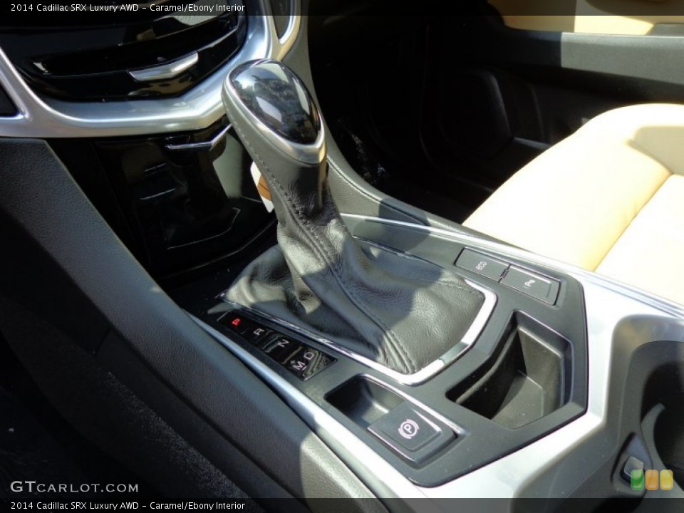 Caramel/Ebony Interior Transmission for the 2014 Cadillac SRX Luxury AWD #85918158