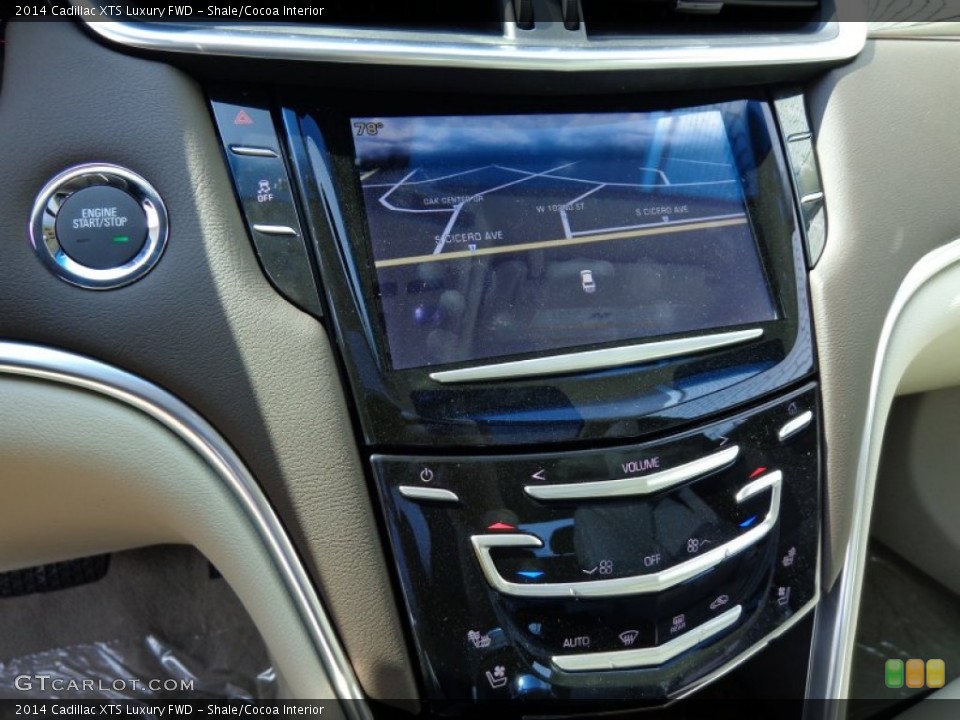 Shale/Cocoa Interior Controls for the 2014 Cadillac XTS Luxury FWD #85918740