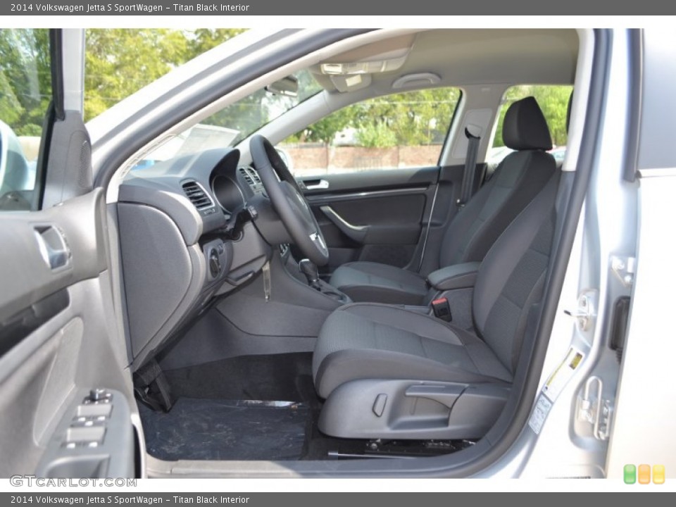 Titan Black Interior Photo for the 2014 Volkswagen Jetta S SportWagen #85918872