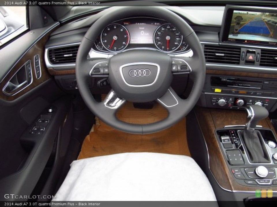 Black Interior Dashboard for the 2014 Audi A7 3.0T quattro Premium Plus #85918959