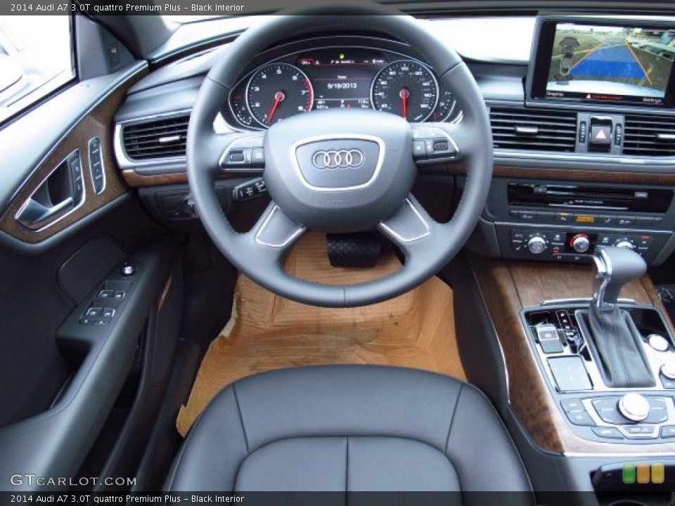 Black Interior Dashboard for the 2014 Audi A7 3.0T quattro Premium Plus #85919575
