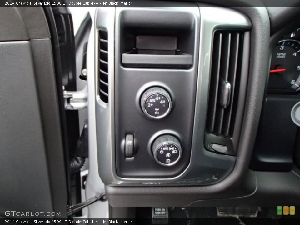 Jet Black Interior Controls for the 2014 Chevrolet Silverado 1500 LT Double Cab 4x4 #85920962