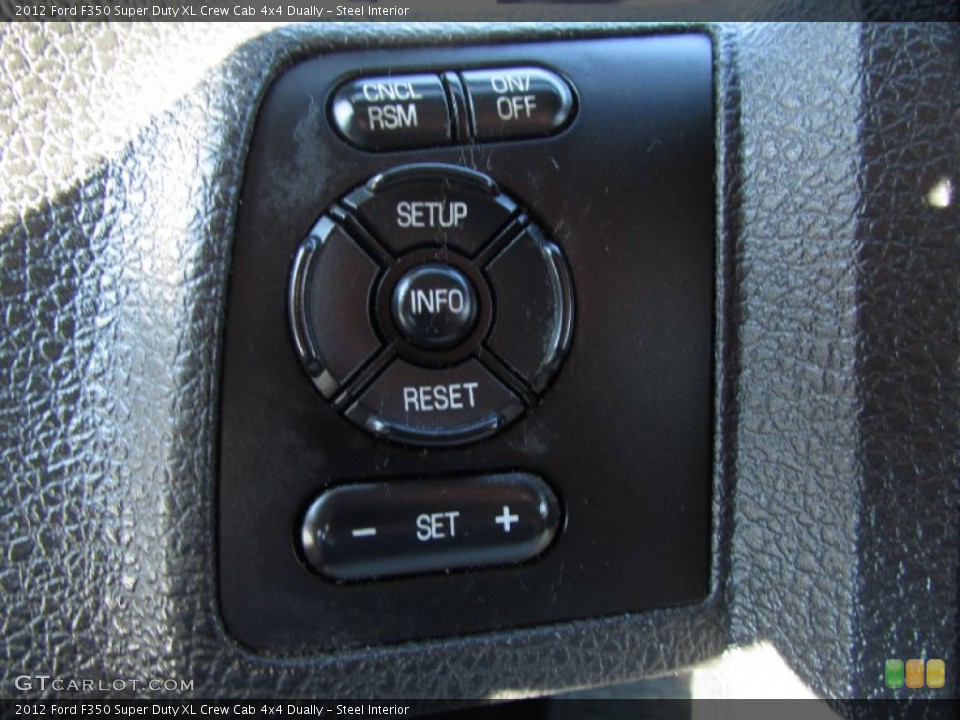 Steel Interior Controls for the 2012 Ford F350 Super Duty XL Crew Cab 4x4 Dually #85922001