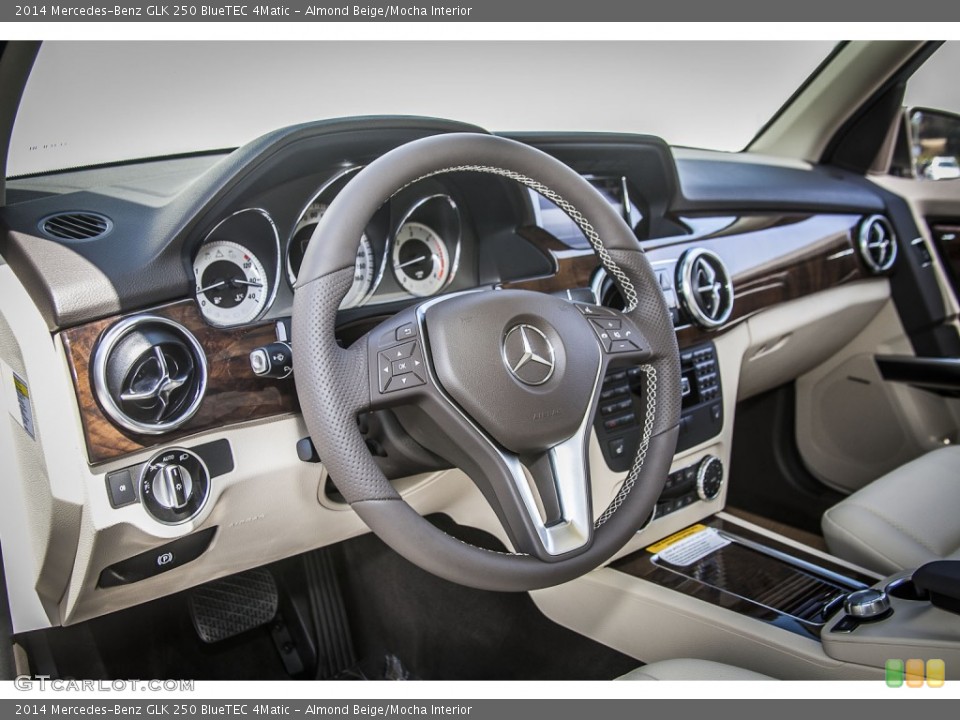 Almond Beige/Mocha Interior Dashboard for the 2014 Mercedes-Benz GLK 250 BlueTEC 4Matic #85922886
