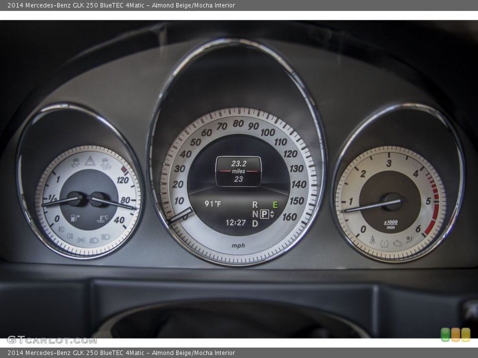 Almond Beige/Mocha Interior Gauges for the 2014 Mercedes-Benz GLK 250 BlueTEC 4Matic #85922916