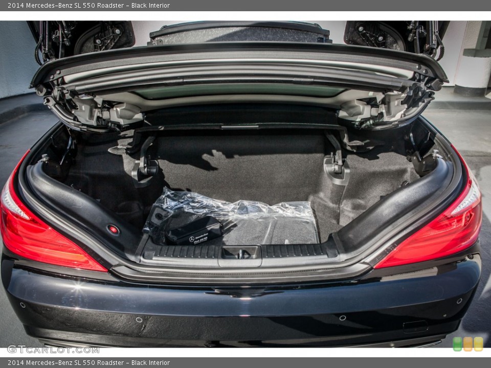 Black Interior Trunk for the 2014 Mercedes-Benz SL 550 Roadster #85923708