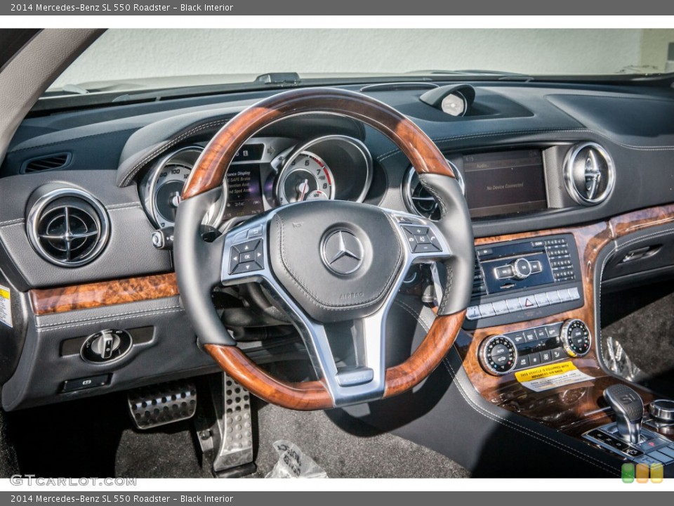 Black Interior Dashboard for the 2014 Mercedes-Benz SL 550 Roadster #85923753