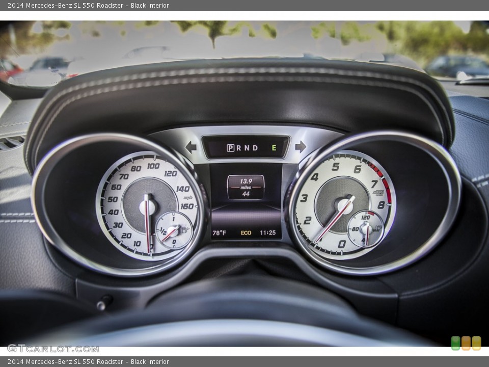Black Interior Gauges for the 2014 Mercedes-Benz SL 550 Roadster #85923792