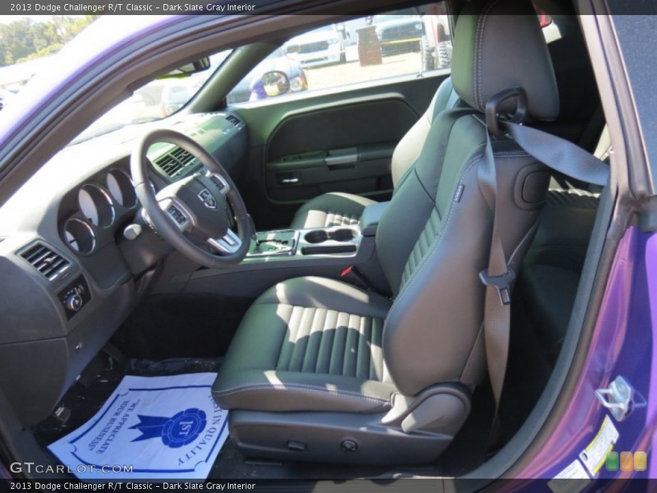 Dark Slate Gray Interior Photo for the 2013 Dodge Challenger R/T Classic #85925568