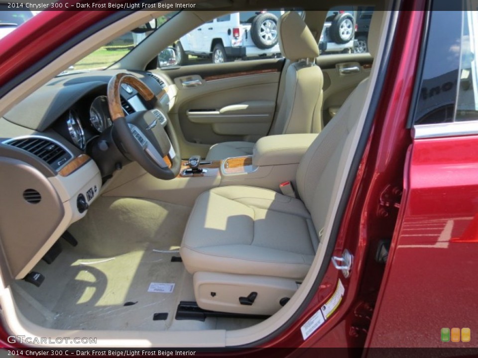 Dark Frost Beige/Light Frost Beige Interior Front Seat for the 2014 Chrysler 300 C #85925997