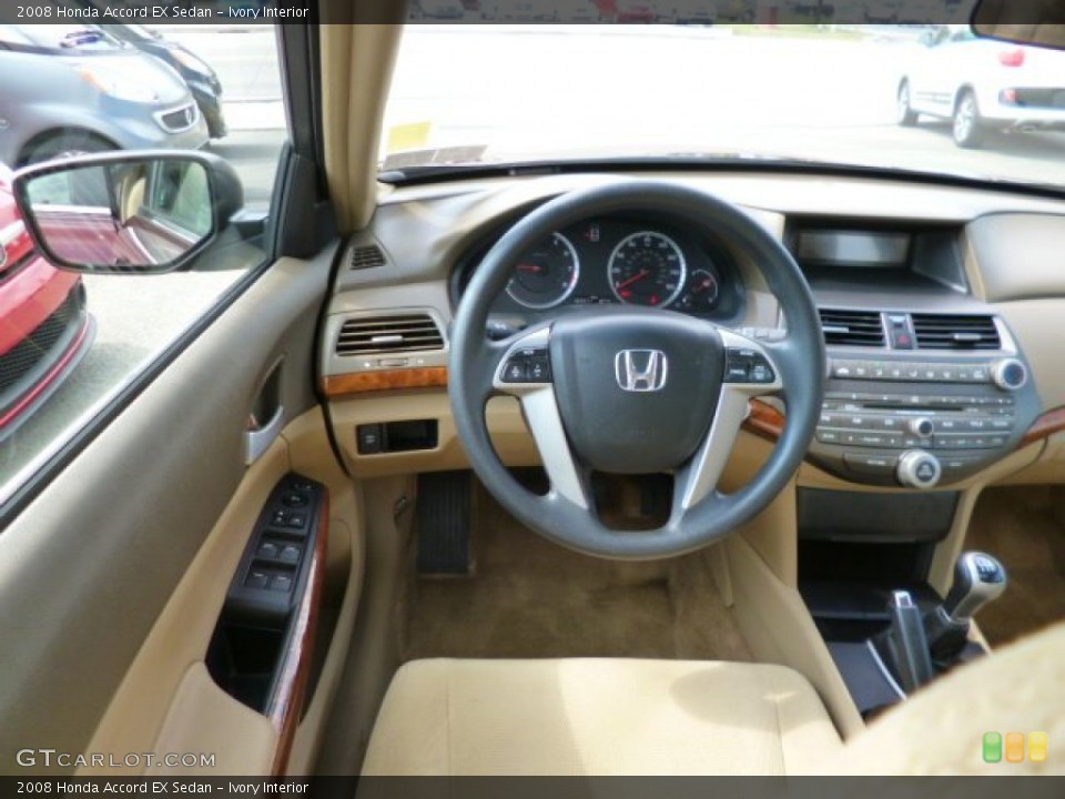 Ivory Interior Dashboard for the 2008 Honda Accord EX Sedan #85926033