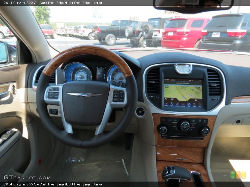 Dark Frost Beige/Light Frost Beige Interior Dashboard for the 2014 Chrysler 300 C #85926063