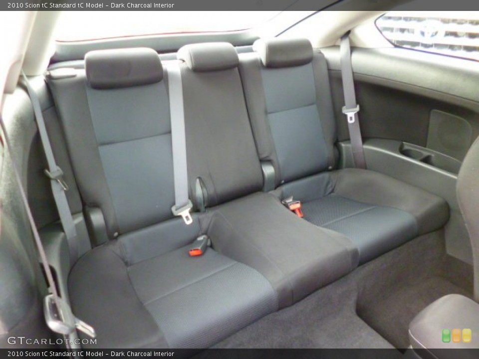 Dark Charcoal Interior Rear Seat for the 2010 Scion tC  #85928283