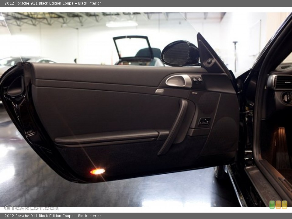 Black Interior Door Panel for the 2012 Porsche 911 Black Edition Coupe #85929354