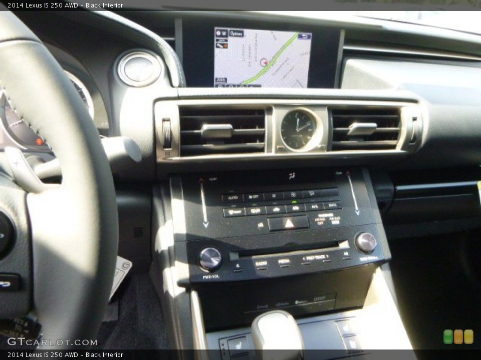 Black Interior Controls for the 2014 Lexus IS 250 AWD #85932777