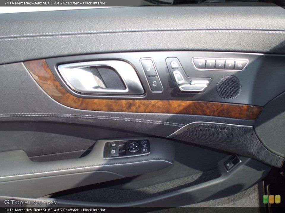 Black Interior Controls for the 2014 Mercedes-Benz SL 63 AMG Roadster #85934124