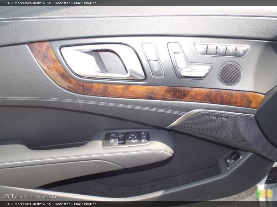 Black Interior Controls for the 2014 Mercedes-Benz SL 550 Roadster #85934592