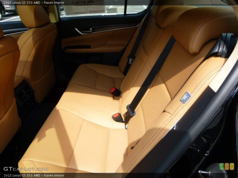 Flaxen Interior Rear Seat for the 2013 Lexus GS 350 AWD #85935351