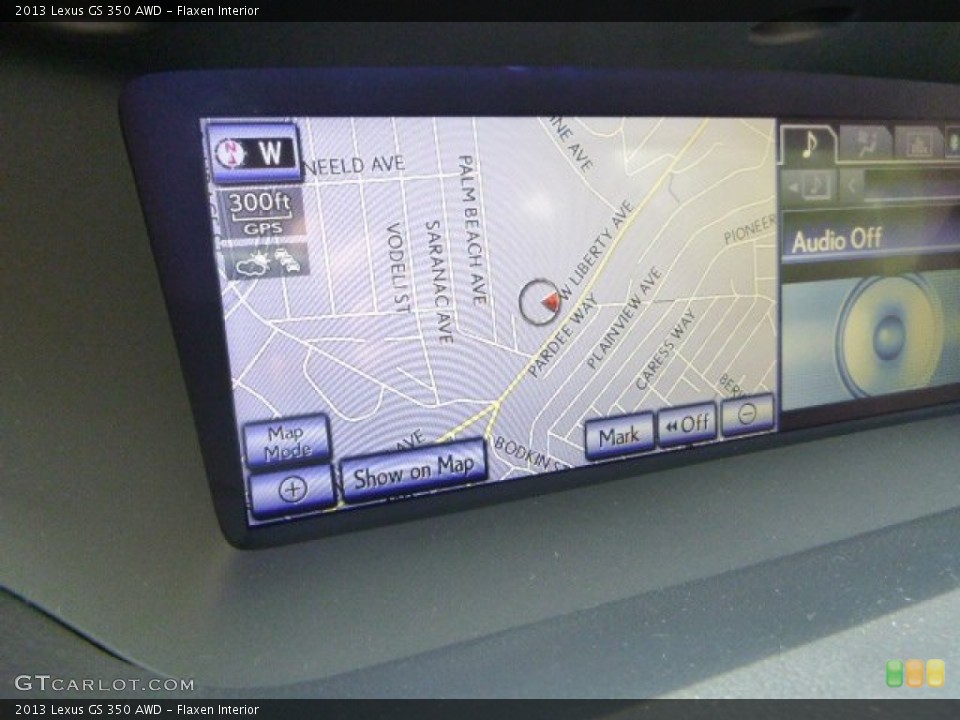 Flaxen Interior Navigation for the 2013 Lexus GS 350 AWD #85935477